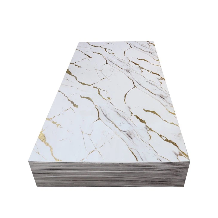 Indoor Decoration Material Interior Pvc Wall Panel Waterproof 3D Uv Marble Sheet